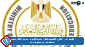 نتيجة الدور الثاني.. تفاصيل إعلان نتيجة الثانوية العامة 2025 وكيفية الاستعلام عبر موقع الوزارة